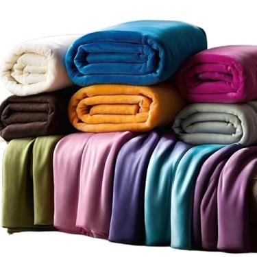 Imagem de Cobertor Manta Casal 2,00X1,80 Microfibra Fleece Soft lisa(Feminina Sortida)