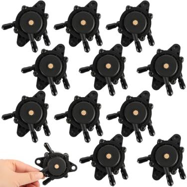 Imagem de 12 peças de substituição de bomba de combustível para cortador de grama motor pequeno compatível com 808656 808492 491922 691034 692313 808281 serve para carrinho de golfe de trator 17HP-25HP jardim