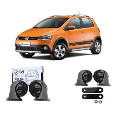 Imagem de BUZINA AUTOMOTIVA CARACOL (PAR) GRAVE/AGUDO PARA CROSS FOX 2015 >2017 - TIGER AUTO