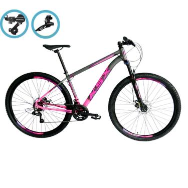 Imagem de Bicicleta Aro 29 Ksx Freios á Disco Cambio Traseiro e Dianteiro Shimano 21v-Unissex