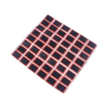 Imagem de Kit De Reparo De Pneus De Bicicleta Com 48/96 Peças, Patches De Borrac