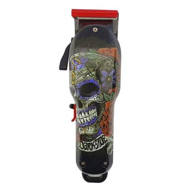 Imagem de Máquina Aparador Cortar Cabelo Profissional Sem Fio 110/220v Kemei Ori