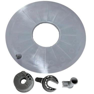 Imagem de 5304518968 Suporte de braço de pulverização inferior para lava-louças, 5304506518, filtro de drenagem, 5304506525, filtro de lava-louças e 5304506533, base de filtro de máquina de lavar louça