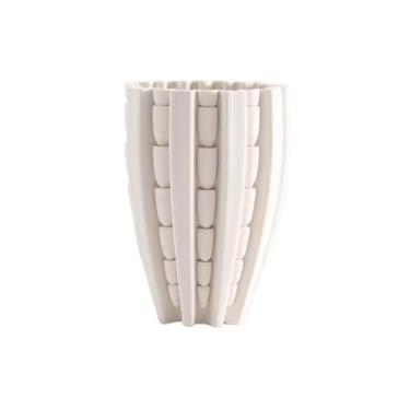 Imagem de Vasos de flores Vaso decorativo de cerâmica para flores, ideal para sala estar, mesa, prateleira ou decoração lareira em estilo campestre Vaso de cerâmica