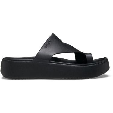 Imagem de Sandália Crocs Getaway Platform Toe Loop Sandal Black-Feminino