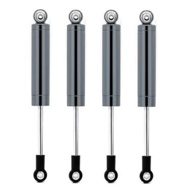 Imagem de Peças de carro RC compatíveis com Axial para SCX10 para Traxxas para MST 1/10 RC Crawler 4 peças de metal embutido para amortecedor de mola de 102 mm