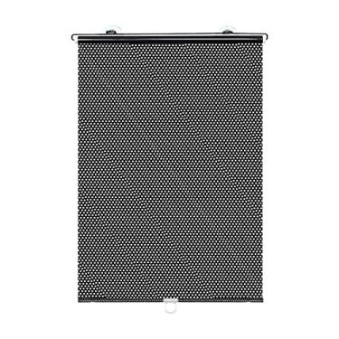 Imagem de Toldo Solar Retrátil para Para-brisa Carro Protetor de Visor Frontal com 3 Ventosas Toldos Solares Janela Superfície Reflexiva Isolação Térmica Proteção contra Radiação UV Auto-retraível Instalação Fá