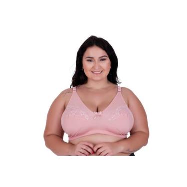 Imagem de Sutiã Plus Size Sem Bojo Reforçado 46 ao 54 -c13 CETINETE - BELLA DA S