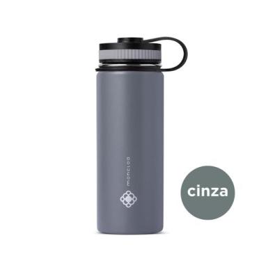 Imagem de Garrafa Térmica T-Bottle Moncloa 540ml -, Cinza-Claro
