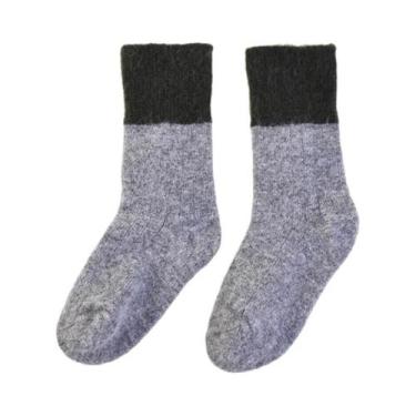 Imagem de Meias De Lã Para Meninas, Roupas Quentes De Inverno Para Crianças De 2