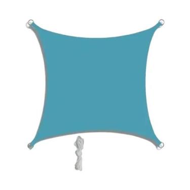 Imagem de Toldo De Sombra Impermeável Em Poliéster Cinza Bege Para Acampamento E