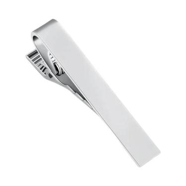 Imagem de Prendedor De Gravata Masculino Em Metal Com Fecho Simples - Acessório 