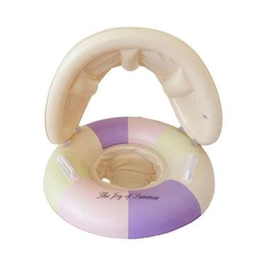 Imagem de Boia Inflável Para Piscina Com Assento Para Esportes Aquáticos Acessór