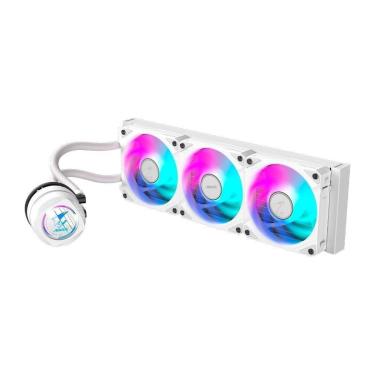 Imagem de Water Cooler Gigabyte Aorus 360 ICE, RGB, 360mm, AMD/Intel, Branco - GP-AORUS WATERFORCE II 360 ICE-Unissex