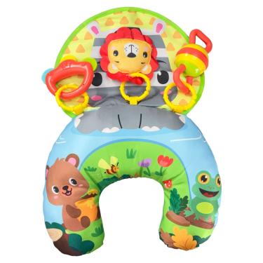 Imagem de Almofada Atividade Bebê Tummy Time Chocalho Maxi Baby