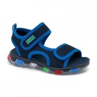 Imagem de Sandalia Klin 132068 Papete Light Led Infantil-Masculino