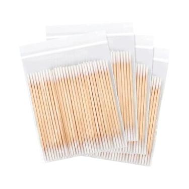 Imagem de Cotonetes De Ponta Fina Dupla Para Microblading, Arte Em Unhas, Extens