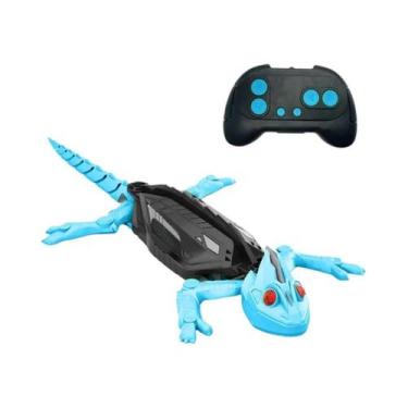 Imagem de Robô Lagarto De Controle Remoto Que Escala Paredes, Brinquedo RC Gecko
