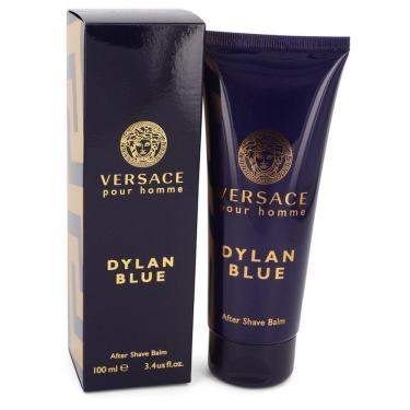 Imagem de Perfume Masculino Pour Homme Dylan Blue Versace Bálsamo Pós Barba