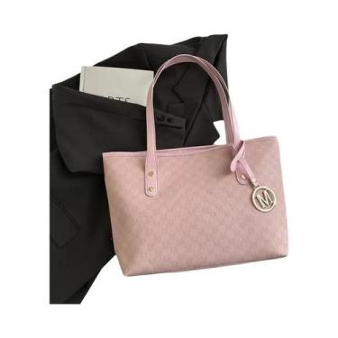 Imagem de Bolsa De Ombro Feminina De Grande Capacidade Com Estampa Xadrez, Versá