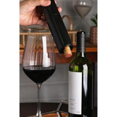 Imagem de Saca-Rolhas Elétrico Wolff de Plástico Preto