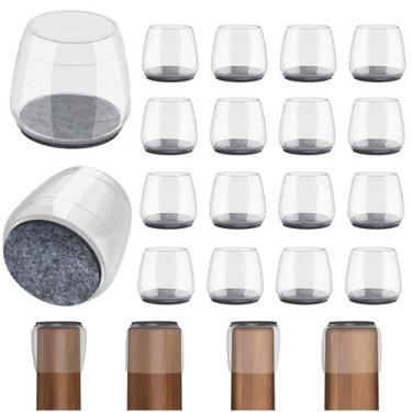 Imagem de Protectores para Patas de Muebles CHWM de Silicona Extra Grandes 8 Pie