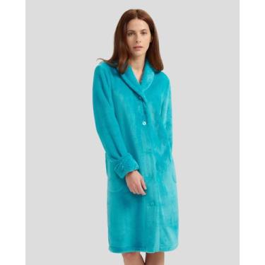 Imagem de Roupão Botão - Lohe, Verde, P