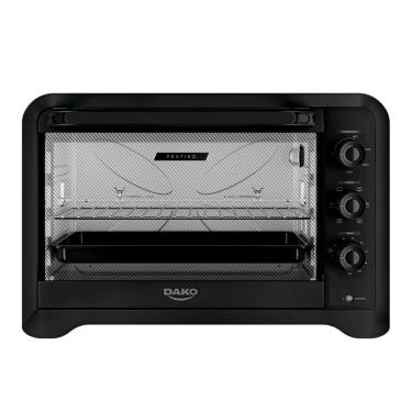 Imagem de Forno de Bancada Elétrico Dako PratiKo 70 L com Grill Preto 127V