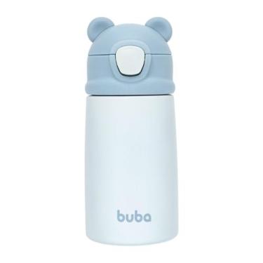 Imagem de Copo Térmico Parede Dupla Buba Ursinho Azul