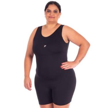 Imagem de Macaquinho Natação Anatômico Shape II Big Size 13261 - Poker, Preto, E