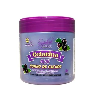 Imagem de Gelatina Capilar Açaí Sophie Modeladora Cachos 500g - shop mix