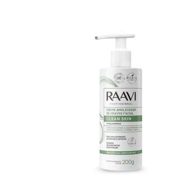 Imagem de Creme Amolecedor de Cravos Raavi Clean Skin 200g Profissional