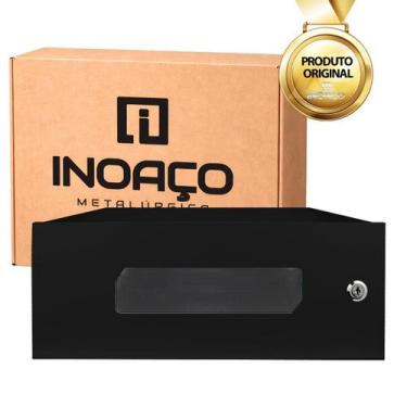 Imagem de Rack Horizontal 15 Caixa Organizadora Metálica Dvr Cftv - INOAÇO, Pret