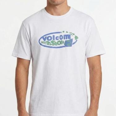 Imagem de Camiseta Volcom Radiostar Noth Shore SM26 Masculina-Masculino