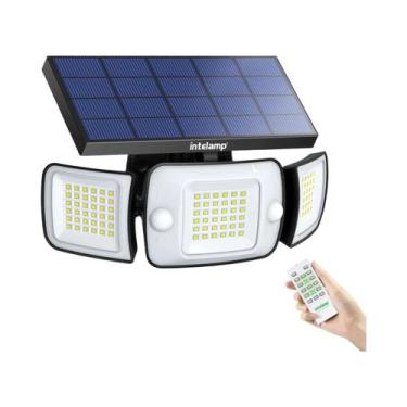 Imagem de Luz Solar Externa Com Sensor De Movimento, Luminária De Parede Brilhan
