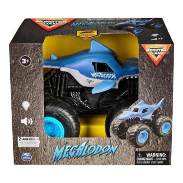 Imagem de Monster Jam Veiculo 124 Com Luz E Som Sunny Brinquedos, Megalodon