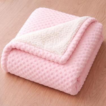 Imagem de Cobertor Para Bebê Inverno Premium Manta Dupla Face Quentinha Soft Com