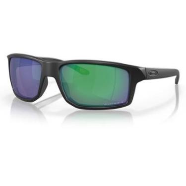 Imagem de Óculos de Sol Oakley Gibston Matte Black Prizm Jade-Unissex