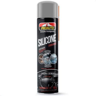 Imagem de Silicone Aerossol Multiuso Perfumado Carro Novo Proauto