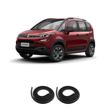 Imagem de Kit Borracha Vedação 2 Portas Dianteira Aircross 2011 à 2020 - SEM MAR