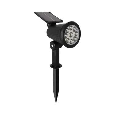 Imagem de Refletor Solar LED Ajustável com Iluminação Externa - À Prova D'Água I