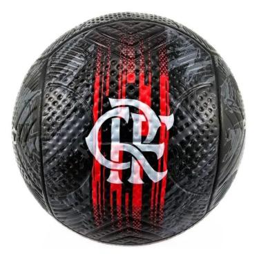 Imagem de Bola Dualt de Futebol do Flamengo Preta-Masculino