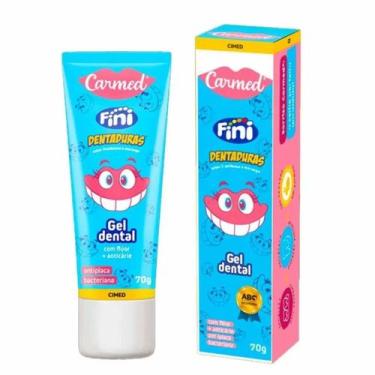 Imagem de Gel Dental Com Flúor + Anticáries Fini 70g - Carmed, Dentaduras