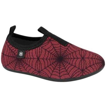 Imagem de Tênis Molekinho 2617.100 - Homem Aranha, 19, Vermelho, Preto, Masculin