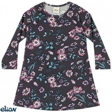 Imagem de Vestido Infantil Elian Moletom Inverno Flanelado 3 Ao 16, Azul, Marinh