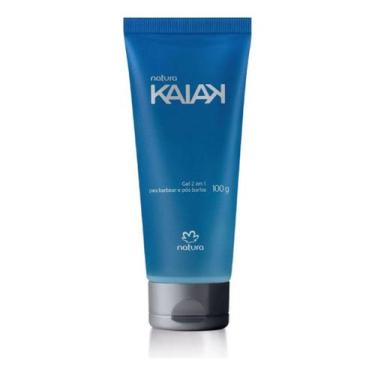 Imagem de Gel 2 Em 1 Para Barbear E Pós Barba Kaiak 100 Ml Natura