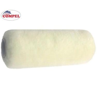 Imagem de Rolo De Lã sintetico 23cm S/ Suporte Para Pintura Parede - compel