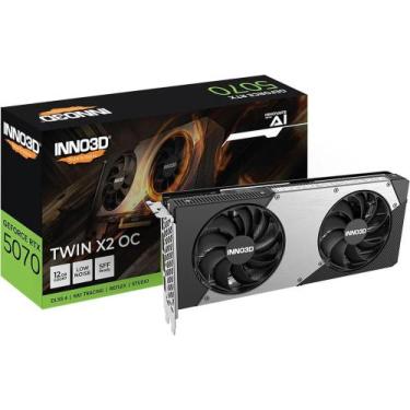 Imagem de Placa De Vídeo RTX 5070 Twin X2 Oc Nvidia Geforce 12GB GDDR7 - INNO3D