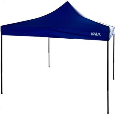Imagem de Tenda Gazebo 3x3m Impermeavel Reforçada Dobravel Praia Pesca - Kala