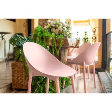 Imagem de Conjunto com 2 Cadeiras para Jardim Pétala Rosa/Rose - Im In Home